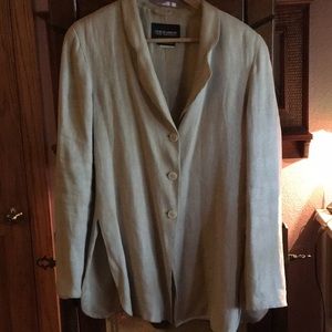 Giorgio Armani silk and linen jacket